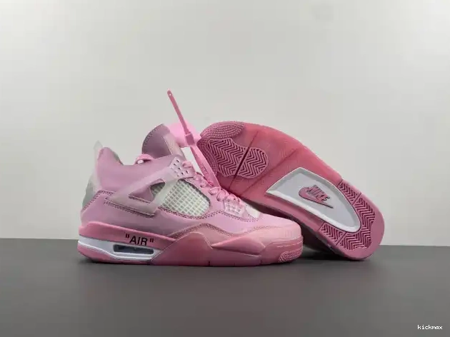 Cheap JORDAN OFF-WHITE X 4 PINK 0525